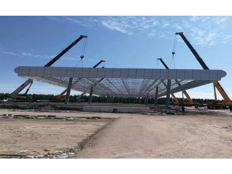  鄲城西、鄲城南收費站 網(wǎng)架項目